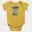 Babyma Belieuv Me Short Sleeve Baby Onesie in Yellow Color